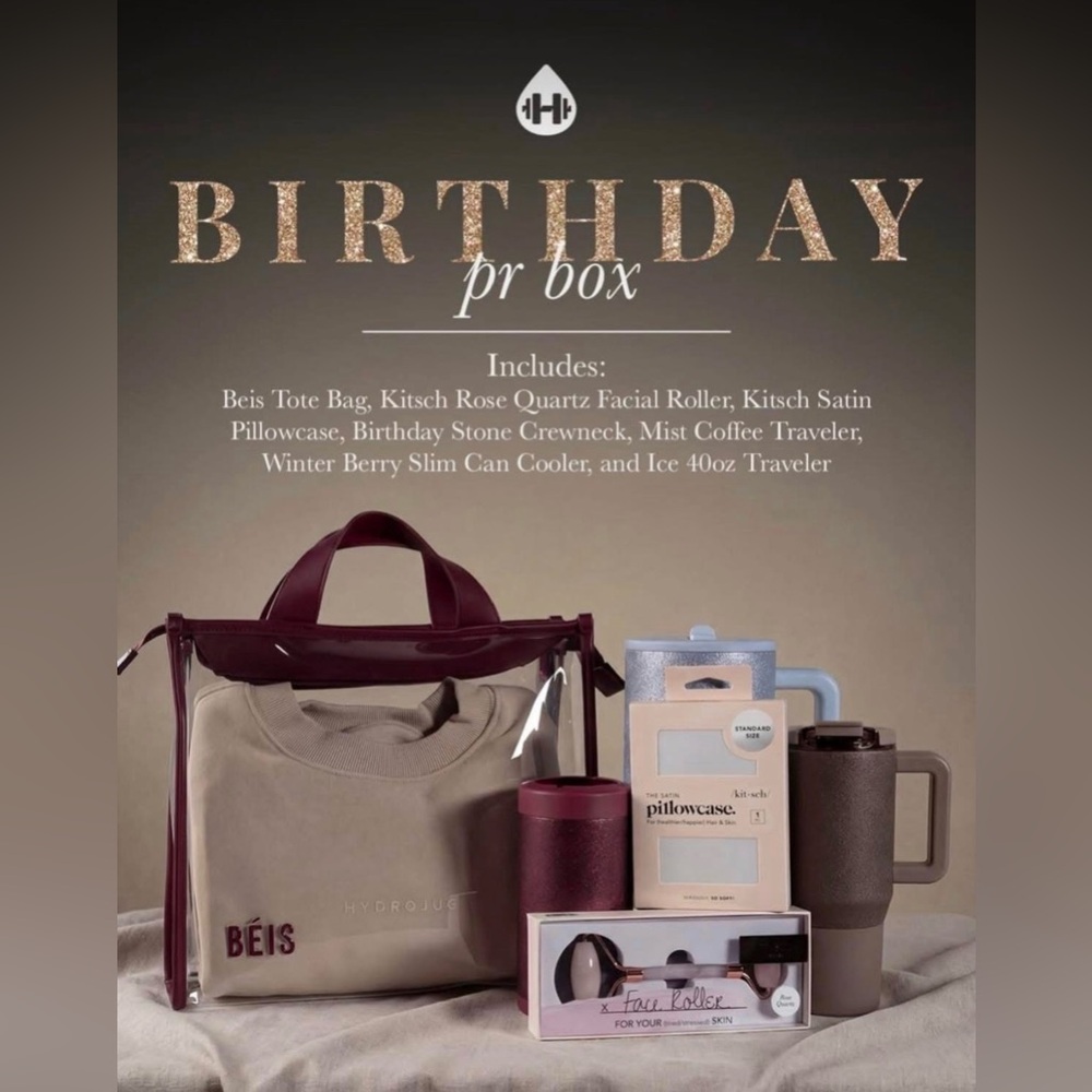 Hydrojug + BEIS Birthday PR Bag • SOLD OUT LIMITED EDITION